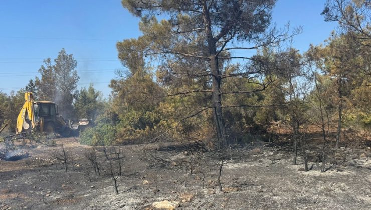 Esentepe-Karaağaç bölgesindeki yangına 29 muhtelif cinste araçla müdahale edildi