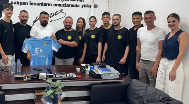 Geçitkale-Serdarlı Belediye Başkanı Kasım, Serveroğlu Geçitkale GSK’yi kabul etti