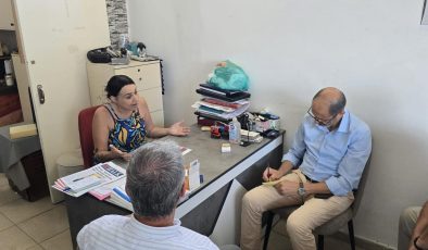 HP heyeti, Lefkoşa Sanayi Bölgesi’ndeki üreticilerin sıkıntılarını dinledi