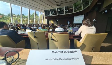 Özçınar, Strazburg’da toplantıya katıldı