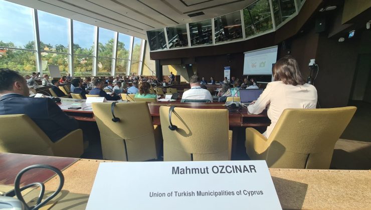 Özçınar, Strazburg’da toplantıya katıldı