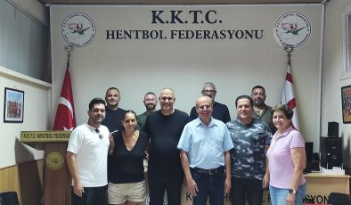 CTP Spor Komitesi, Hentbol Federasyonu’nu ziyaret etti
