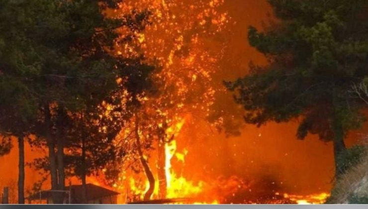 Limasol bölgesinde 11 köy boşaltıldı… 1 kişi yaralandı