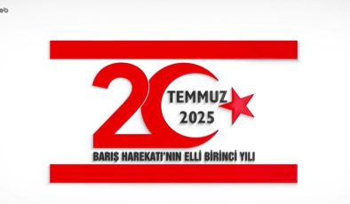 Bugün 20 Temmuz Barış ve Özgürlük Bayramı…