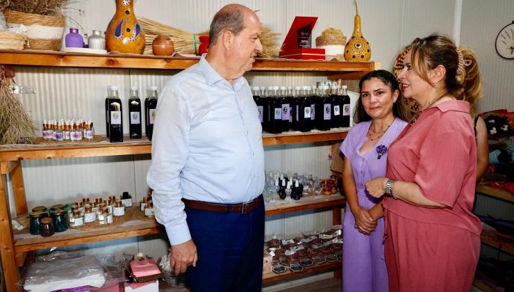 Cumhurbaşkanı Tatar:Lavanta üretimi turizm ve ekonomiye katkıda bulunacak