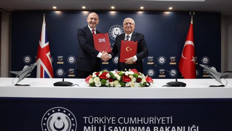 Türkiye ile Birleşik Krallık arasında “Eurofighter” mutabakat zaptı imzalandı