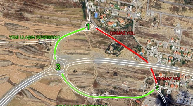 Karayolları Dairesi’nden Lefkoşa Kuzey Çevre yolu duyurusu