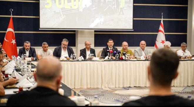 Çatalköy-Değirmenlik anayolundaki kazaların engellenmesinin ele alındığı “Dağ Yolu İnisiyatifi Toplantısı” düzenlendi