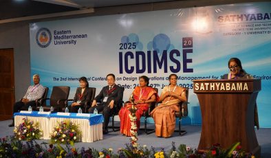 DAÜ Hindistan’dan bir üniversiteyle çevresel tasarım konferansı düzenledi
