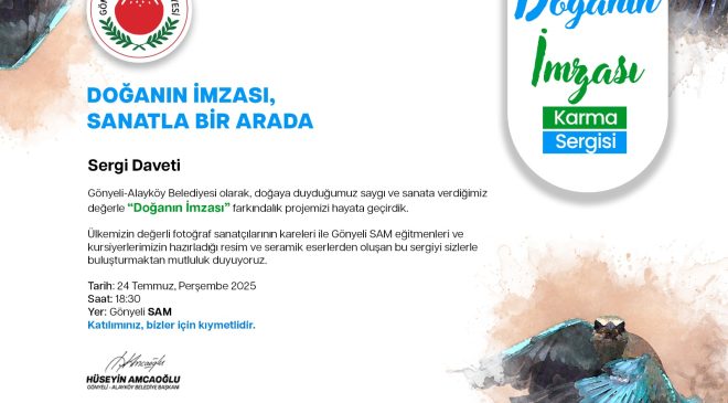 “Doğanın İmzası, Sanatla Bir Arada” karma sergisi yarın açılıyor