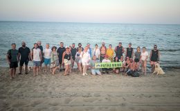 Doğa Sporları Derneği’nden Bedis plajı-Salamis Antik Kenti çevresinde doğa kampı ve çevre temizliği etkinliği