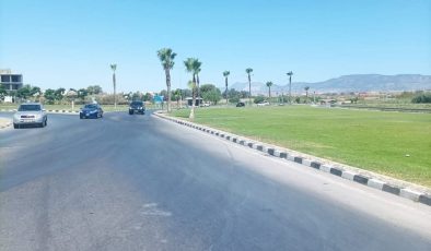 Gönyeli Çemberi ile Çevre Yolu Yonca Üst Geçit arası trafik akışına açıldı