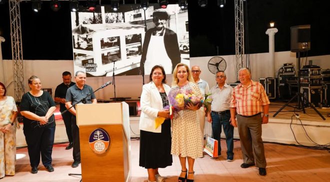 Cumhurbaşkanı Ersin Tatar eşi Sibel Tatar, Larnakalılar Gecesi’ne katıldı