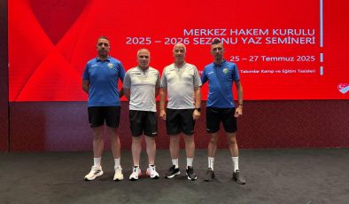 Hakemlerimiz Riva’da