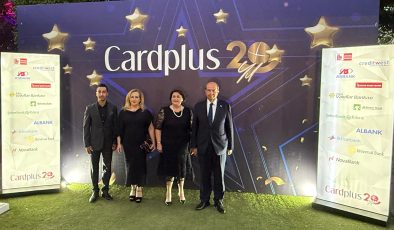 Cumhurbaşkanı Ersin Tatar ve eşi Sibel Tatar, Card Plus’ın 20. kuruluş yıldönümü etkinliğine katıldı