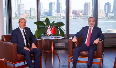 Cumhurbaşkanı  Tatar, TC Dışişleri Bakanı  Fidan ile görüştü