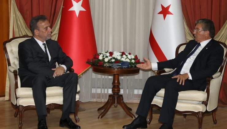Üstel, TÜRKPA heyetini kabul etti