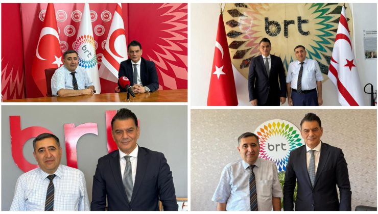 Azerbaycan Basın Konseyi Denetleme Komisyonu Sekreteri İsmailov, BRTK Yönetim Kurulu Başkanı Tokel ile görüştü