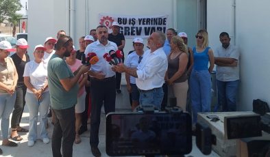 Kamu-İş, Tangül Ünal Çağıner Vakfı Sevgi Evleri’nde uyarı grevine gitti