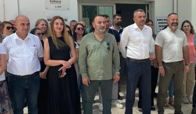 KTAMS, KAMUSEN ve Kamu-İş Resmi Kabz Memurluğu ve Mukayyitlik Dairesi önünde eylem yaptı