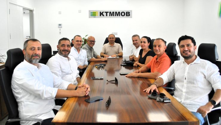 KTMMOB Başkanı Aysal, ESPA heyetini kabul etti