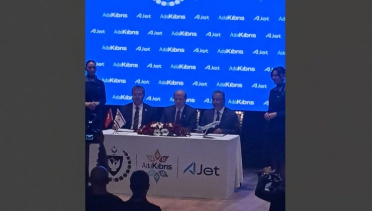 Ulaşımda çözüm odaklı, bilet ücretlerinin düşürülmesine yönelik Ada Kıbrıs Projesi kapsamında Türk Hava Yolları ve A Jet ile anlaşma yapıldı