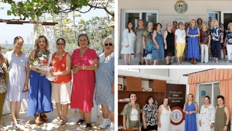 Sibel Tatar, Kuzey Kıbrıs Kadın Örgütleri Ağı’na bağlı dernekleri ziyaret etmeye devam ediyor