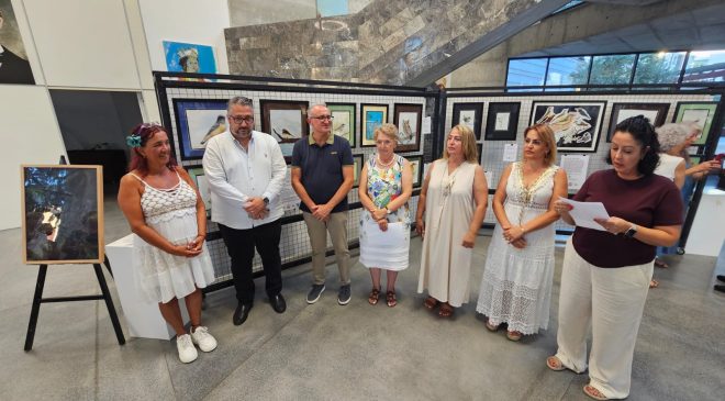 “Kıbrıs’taki Kuşlar” temalı resim sergisi, sanatseverlerle buluştu