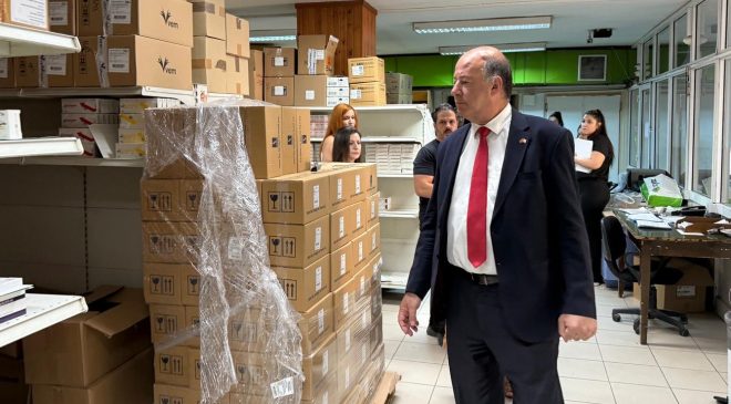 Dinçyürek:İlaç stoklarımız yeterli seviyede
