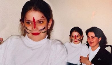 Ünlü isim geçmişe götürdü: “Oyuncu olacağını nasıl anlamadın” (Ünlülerin çocukluk ve gençlik halleri)