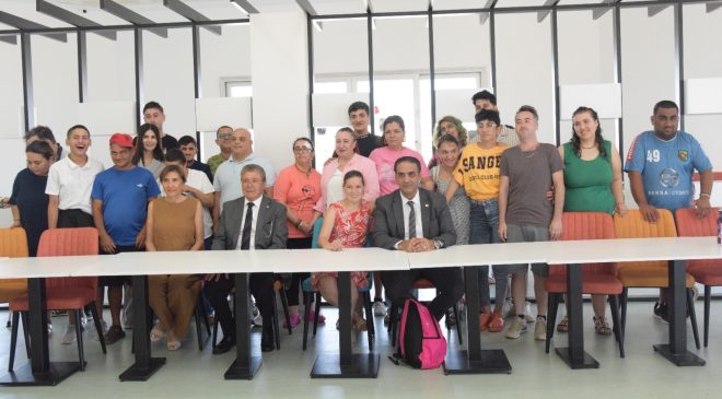 Başbakan Üstel ve Bakan Gardiyanoğlu, Engelsiz Yaşam Evi’ni ziyaret etti