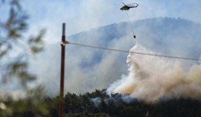 Türkiye’de orman yangınları ile mücadele devam ediyor