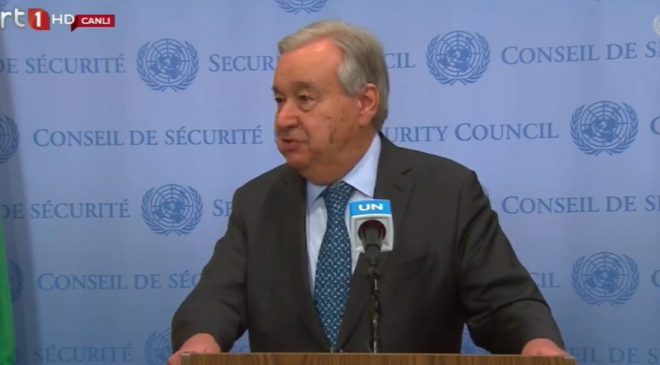 Guterres: Görüşmeler yapıcı, Eylül’de yeni görüşme düzenlenecek