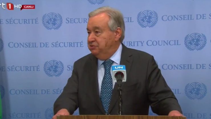 Guterres: Görüşmeler yapıcı, Eylül’de yeni görüşme düzenlenecek