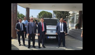 Mobil Göç Araçları Kaymakamlıklara teslim edildi.. Bakan Oğuz: Mobil araçlar aktif olarak sahada hizmet vermeye başlıyor