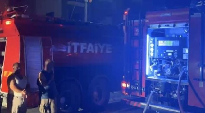 Gönyeli’de korkutan yangın: 7 kişi hastaneye kaldırıldı