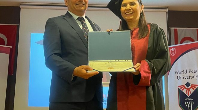Dünya Barış Üniversitesi ilk mezunlarını verdi
