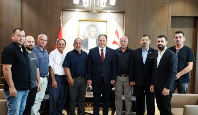 Öztürkler, muhtarlarla görüştü