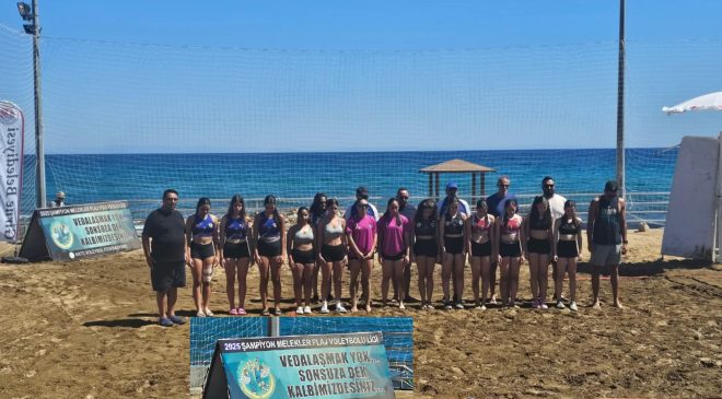3. Şampiyon Melekler Plaj Voleybol Ligi başladı