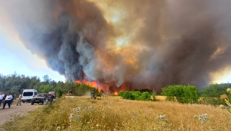 Türkiye’de altı noktada alevlerle mücadele sürüyor