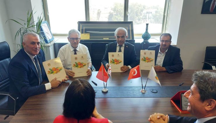 Narenciyede Türkiye ile KKTC’den örgütler arasında iş birliği anlaşması