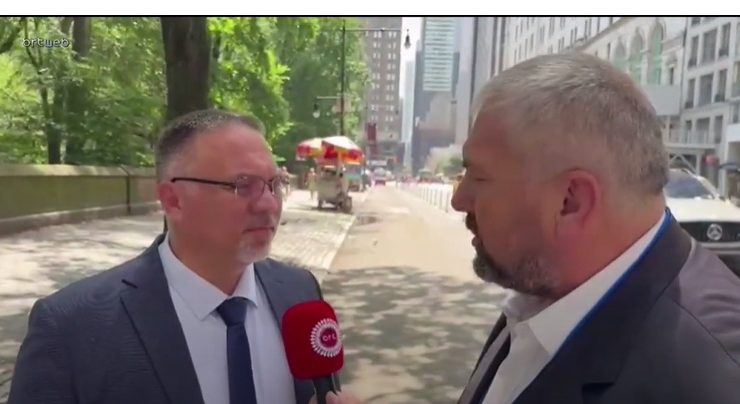 Cumhurbaşkanı İletişim ve Basın Danışmanı Akgüney New York temasları ile ilgili BRT’ye değerlendirmede bulundu