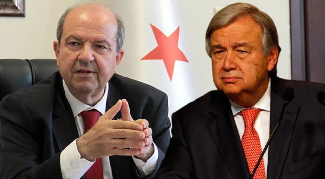 Cumhurbaşkanı Tatar’dan BM Genel Sekreteri Guterres’e Rum Yönetimi’nin tutuklama politikalarına ilişkin mektup