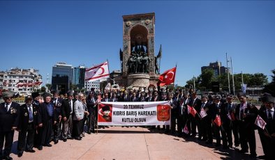 İstanbul’da, Kıbrıs Barış Harekatı’nın 51. yıl dönümü dolayısıyla tören düzenlendi