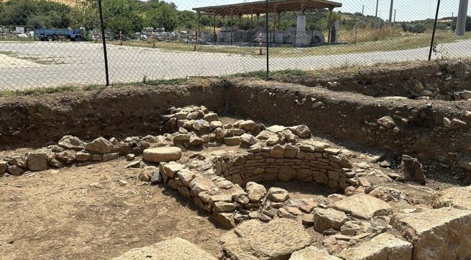 Çanakkale’de 11’inci yüzyıla ait mezar grubu bulundu