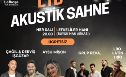 LTB Akustik Sahne konserleri ağustos boyunca Lefkeliler Hanı’nda