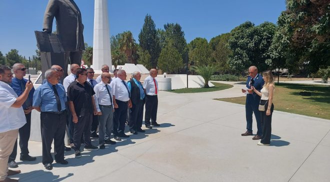 Muharip dernekler TMT Anıtı’ndaki törende “TMT ve EOKA’yı aynı gören zihniyetleri” kınadı