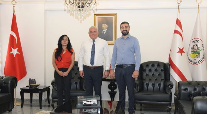 İş Sağlığı ve Güvenliği Uzmanları Birliği’nden Sivil Savunma Teşkilatı Başkanı Karaca’ya ziyaret