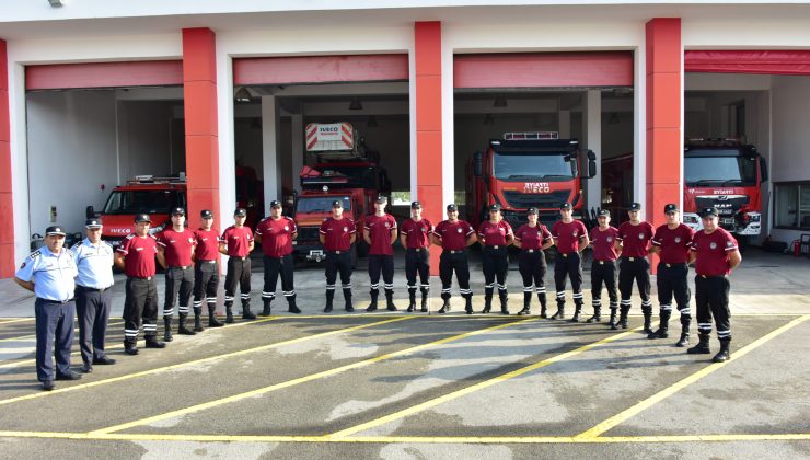 “Ateş Savaşçıları” her dakika, her saniye göreve hazır