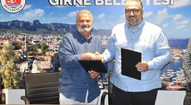 Girne Belediyesi Erbil Arkın Kültür Merkezi protokolü imzalandı